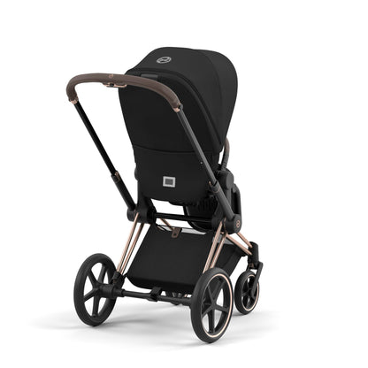 Cybex PRIAM 4.0 ROSEGOLD - Kombikinderwagen 4in1 mit Cybex CLOUD T I-SIZE babyschale und Base T