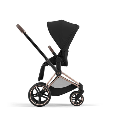 Cybex PRIAM 4.0 ROSEGOLD - Kombikinderwagen 4in1 mit Cybex CLOUD T I-SIZE babyschale und Base T