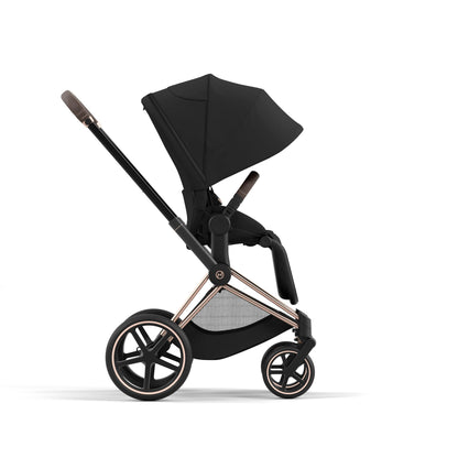 Cybex PRIAM 4.0 ROSEGOLD - Kombikinderwagen 4in1 mit Cybex CLOUD T I-SIZE babyschale und Base T