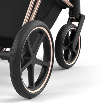 Cybex PRIAM 4.0 ROSEGOLD - Kombikinderwagen 4in1 mit Cybex CLOUD T I-SIZE babyschale und Base T