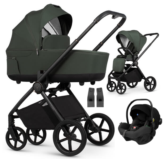 Venicci CLARO - Kombikinderwagen 3in1 mit Avionaut PIXEL PRO 2.0 C Babyschale