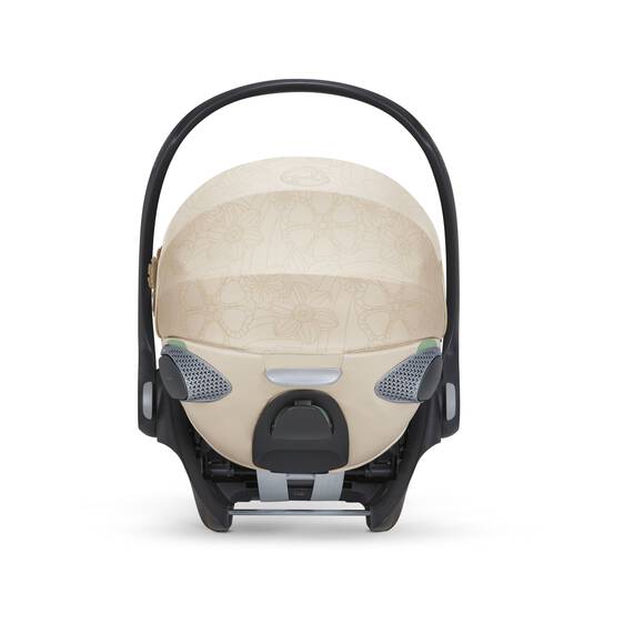 Cybex PRIAM 4.0 - Kombikinderwagen 4in1 mit Cybex CLOUD T I-SIZE babyschale + Isofix Base T | Simply Flowers Nude Beige