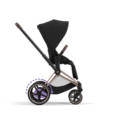 Cybex E-PRIAM 3.0 - Kombikinderwagen, 2-in-1-Set, Kinderwagen mit elektrischer Unterstützung