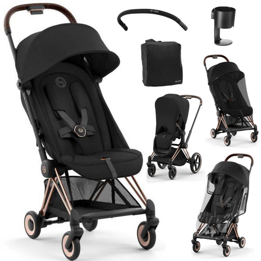 Cybex COYA - leichter Buggy + XXL-Zubehörsatz