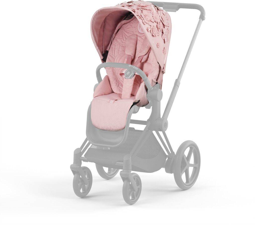 Cybex PRIAM 4.0 - Kombikinderwagen 2in1 mit LUX babywanne | Simply Flowers Pink Pale Blush