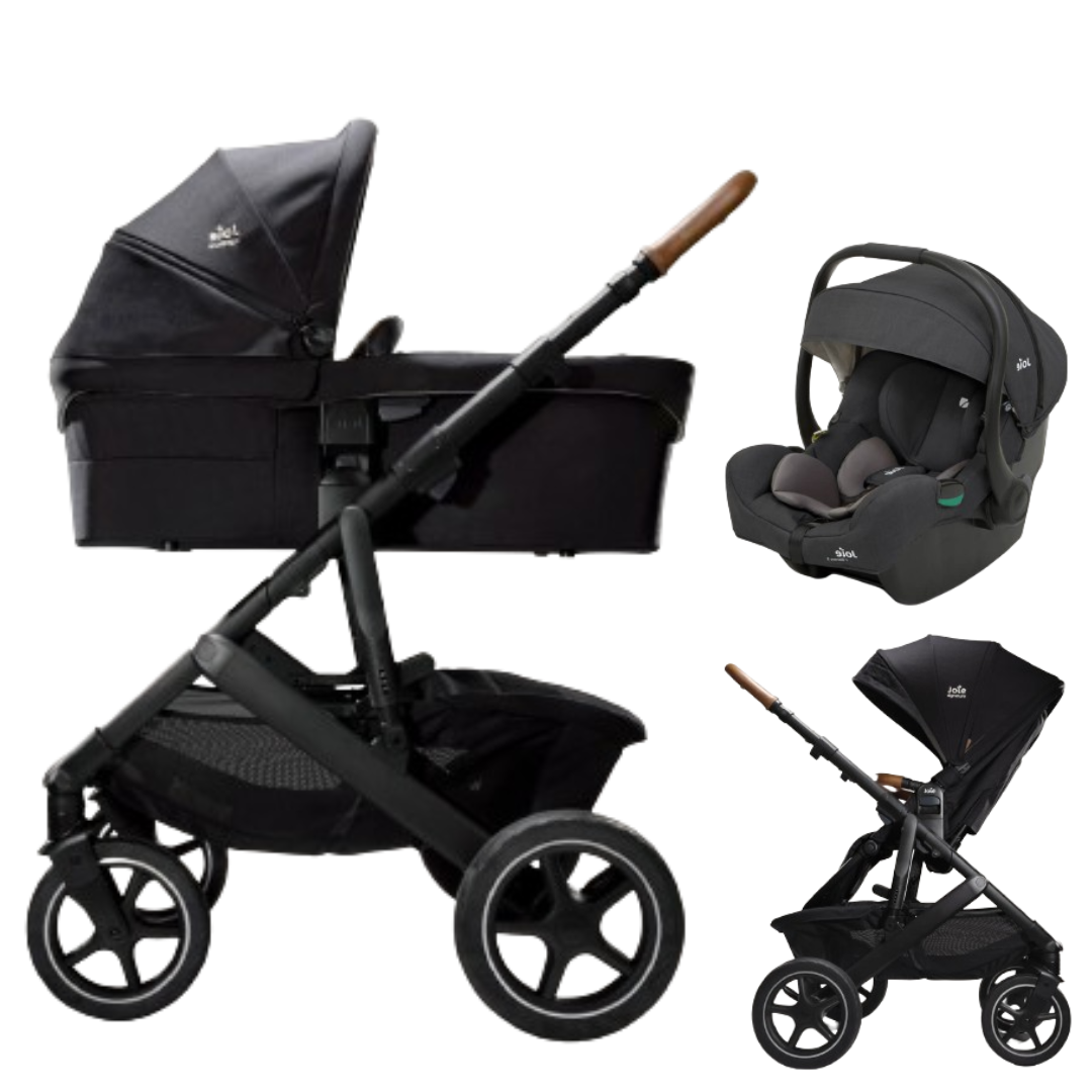 Joie Signature VINCA – Kombikinderwagen 3-in-1 mit Joie I-GEMM 3 Babyschale