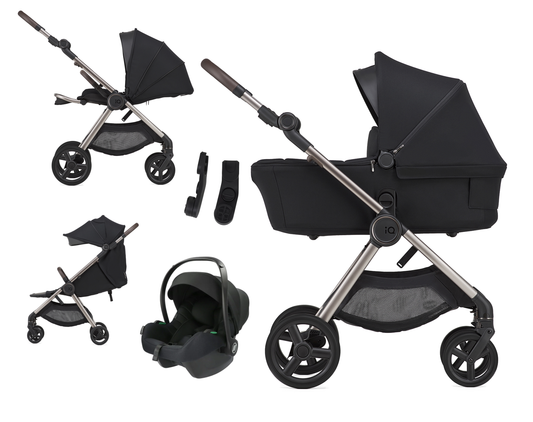 Anex IQ PREMIUM - Kombikinderwagen, 3-in-1-Set mit Avionaut COSMO SMART Babyschale + Reisebuggy-Option