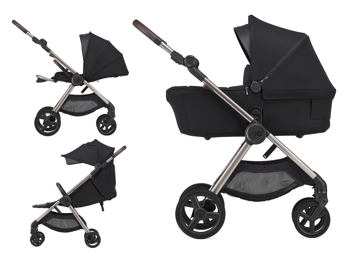 Anex IQ PREMIUM - Kombikinderwagen, 2-in-1-Set + Reisebuggy-Option