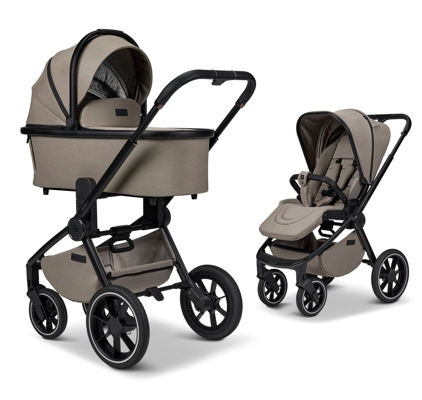 Moon RESEA S EDITION + - Kombikinderwagen 2in1 mit Babywanne