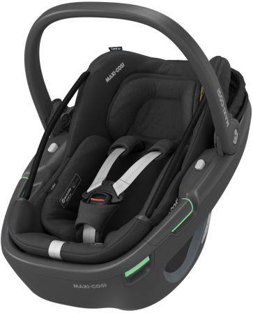 Maxi Cosi CORAL 360 I-SIZE - Babyschale 0-13 kg | Essential Black, Black Edition